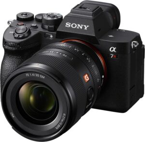 Sony a7R V Full Frame Mirrorless Camera Body with FE 35mm F1.4 GM G Master Lens ILCE-7RM5 + SEL35F14GM