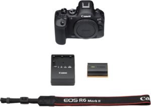Canon EOS R6 Mark II Mirrorless Camera (Body Only), Full-Frame Camera