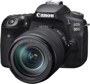 Canon DSLR Camera [EOS 90D] with 18-135 is USM Lens | Built-in Wi-Fi, Bluetooth