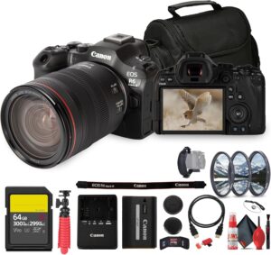 Canon EOS R6 Mark III with 24-105mm f/4 RF Lens | 32.5MP Imaging