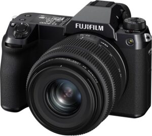 FUJIFILM GFX 50S II Medium Format Mirrorless Camera with 35-70mm Lens Kit Bundle with 64GB UHS