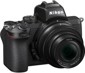Nikon Z50 Compact Lightweight Mirrorless Camera with 16-50mm and 50-250mm Lenses
