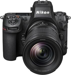 Nikon Z8 Mirrorless Camera with 24-120mm f/4 Lens and FTZ II Adapter Kit