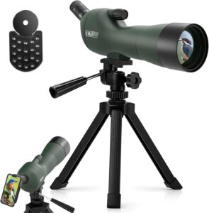Emarth 20-60x60 Angled Spotting Scope for Target Shooting