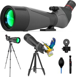 Gosky 20-60x85 Spotting Scope with Full Size Tripod