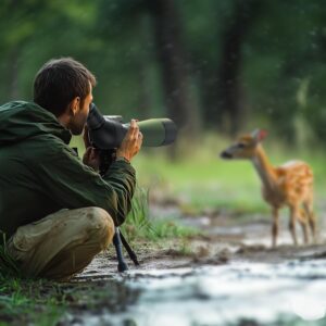 Gosky Flagship DiamondEdge 20-60x80 Spotting Scope with Tripod