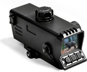 Digital Night Vision Scopes with 3.5X Optical Zoom, 1080P HD Video Recording, Waterproof Rifle Scopes for Hunting MS32