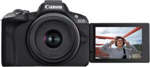 Canon EOS R100 Mirrorless Camera RF-S18-45mm F4.5-6.3 is STM Lens Kit