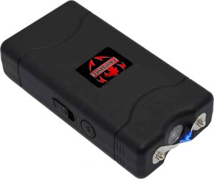 FIGHTSENSE Super Heavy Duty 35 Billion Mini Stun Gun for Self Defense with Bright.
