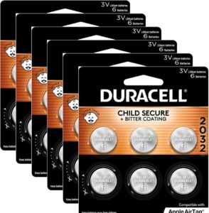 DURACELL 2032 Lithium Battery. 36 Count Pack