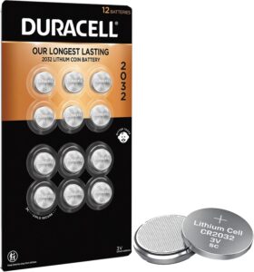 Duracell CR2032 3V Lithium Battery, Child Safety Features.