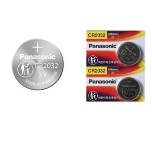 Panasonic CR2032 3V Lithium Coin Battery (Pack of 2).