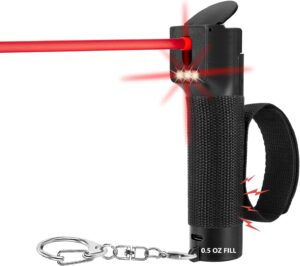 3-in-1 Pepper Spray Self Defence Personal Alarm Set for Women