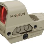 HOLOSUN HS510C-FDE-R Red Multi Reticle, Open Reflex Sight, Solar, Shake Awake