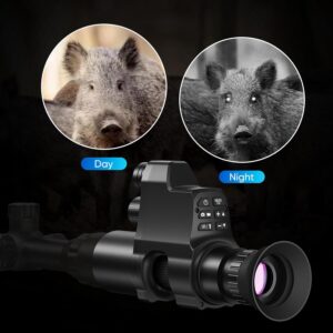 GOYOJO Night Vision Scope for Rifle Optics, 1920x1080 OLED HD Support Photos