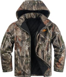 NEW VIEW Insulated Hunting Jacket for Men Cold Weather.