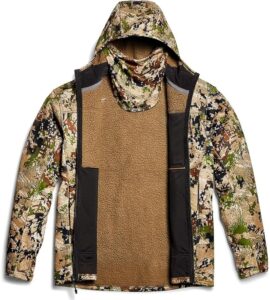 SITKA Traverse Hoodie - Breathable Heavyweight Fleece Mens Camo Sweatshirt