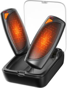 Hand Warmers Rechargeable with Charge Case, 2 Packs 14,000mAh Electric.