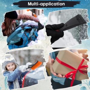 2 Pack 27" Snow Brush and Detachable Ice Scraper for Car Windshield and Window.