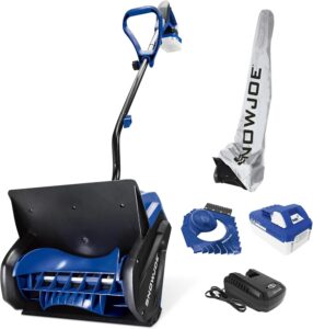 Snow Joe 24V Cordless Electric Snow Shovel Kit w/ Cover & Scraper.