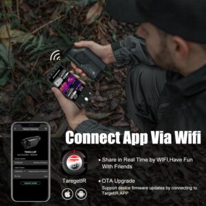 LRF Thermal Imaging Monocular, Infrared Night Vision Telescope, Thermal Scopes for Outdoor Night Vision