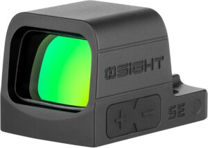 OSIGHT SE 6 MOA Green Dot Enclosed Micro Sight with RMSc/K Footprint.