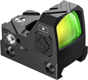 CVLIFE WolfCloak Motion Awake 2MOA Red/Green Dot Scope