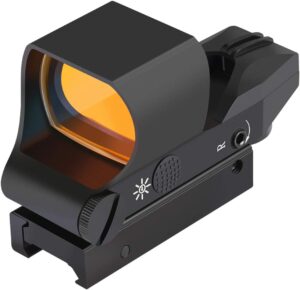 Feyachi Reflex Sight, Multiple Reticle System Red Dot Sight with Picatinny Rail Mount