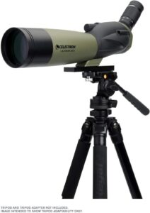 Celestron 52250 Ultima 20-60x80mm Angled Refractor Spotting Scope