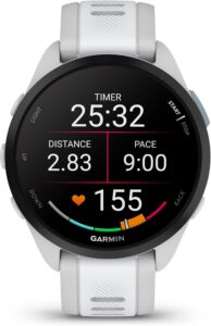 Garmin Forerunner 165 Music, Running Smartwatch, Colorful AMOLED Display