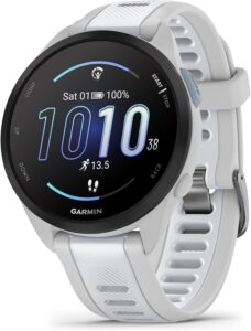 Garmin Forerunner 165 Music, Running Smartwatch, Colorful AMOLED Display