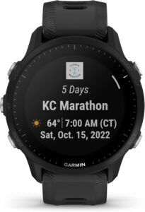 Garmin Forerunner® 955 Solar, GPS Running Smartwatch with Solar Charging Capabilities