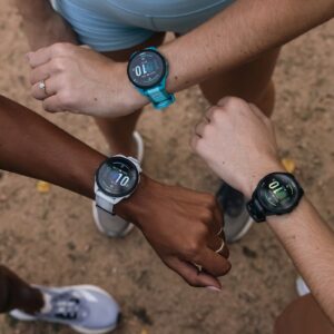 Garmin Forerunner 165 Music, Running Smartwatch, Colorful AMOLED Display