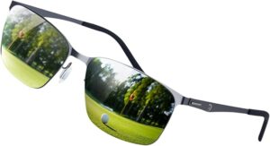 Golf Sunglasses for Men Polarized Lenses for Green Reading.