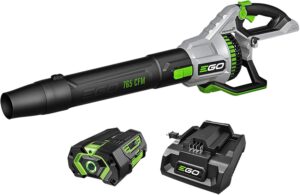 EGO POWER+ Leaf Blower, Cordless Electric 756 CFM, Includes 56V 5.0Ah Battery.