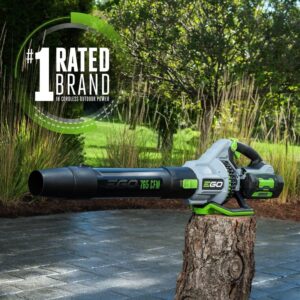 EGO POWER+ Leaf Blower, Cordless Electric 756 CFM, Includes 56V 5.0Ah Battery.
