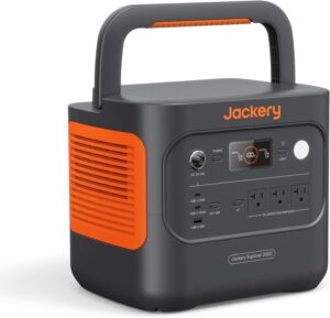 Jackery Explorer 2000 v2 Portable Power Station, 2042Wh LiFePO4 Home Backup Battery.