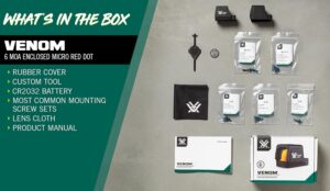 Vortex Venom Enclosed Micro Red Dot Sights