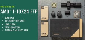 Vortex AMG 1-10x24 First Focal Plane Riflescope.