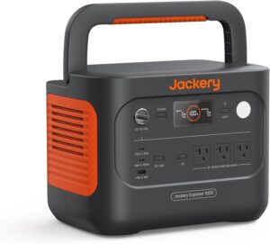 Jackery Explorer 1000 v2 Portable Power Station,1070Wh LiFePO4 Battery.
