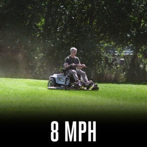 EGO Power+ Electric Riding Lawn Mower.
