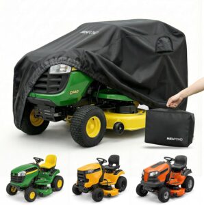 Riding Lawn Mower Cover for John Deere 100-X300 Series.