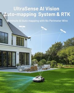 Mammotion YUKA Mini 700 Robot Lawn Mower for 0.17 Acre.