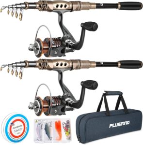 PLUSINNO Fishing Rod and Reel Combos.