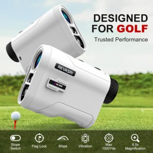 REVASRI Golf Rangefinder with Slope and Pin Lock Vibration.