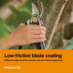 Fiskars Bypass Pruning Shears, 1-Inch Cut Capacity Softgrip Pruner.