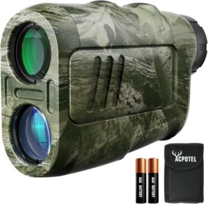 ACPOTEL Precision Hunting Range Finder, ±0.5yd Accuracy, 656/1200Yd Range.