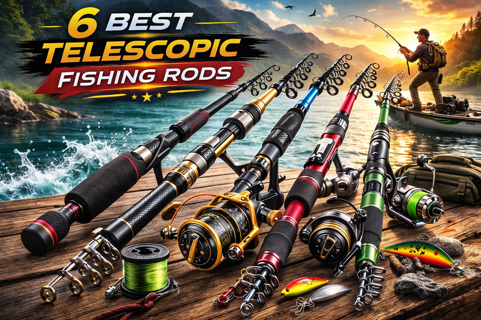 6 Best Telescopic Fishing Rod