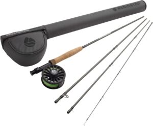 Redington Wrangler Fly Fishing Kit, Medium Fast Action Rod.