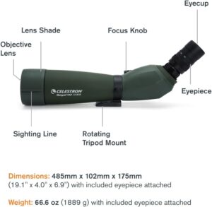 Celestron Regal M2 80ED Spotting Scope.
